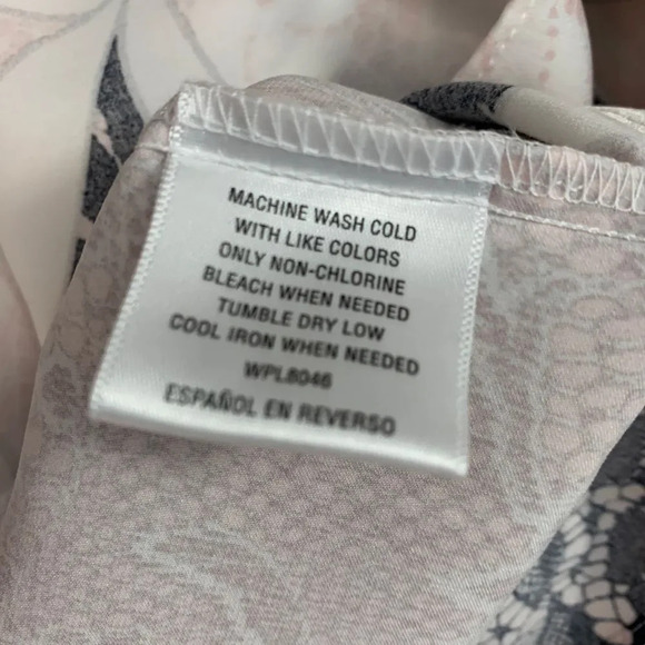 Bar III Ruffle-Sleeve Shift Dress in Pink Combo - Picture 12 of 12